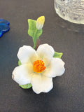 Italian Capodimonte porcelain flower