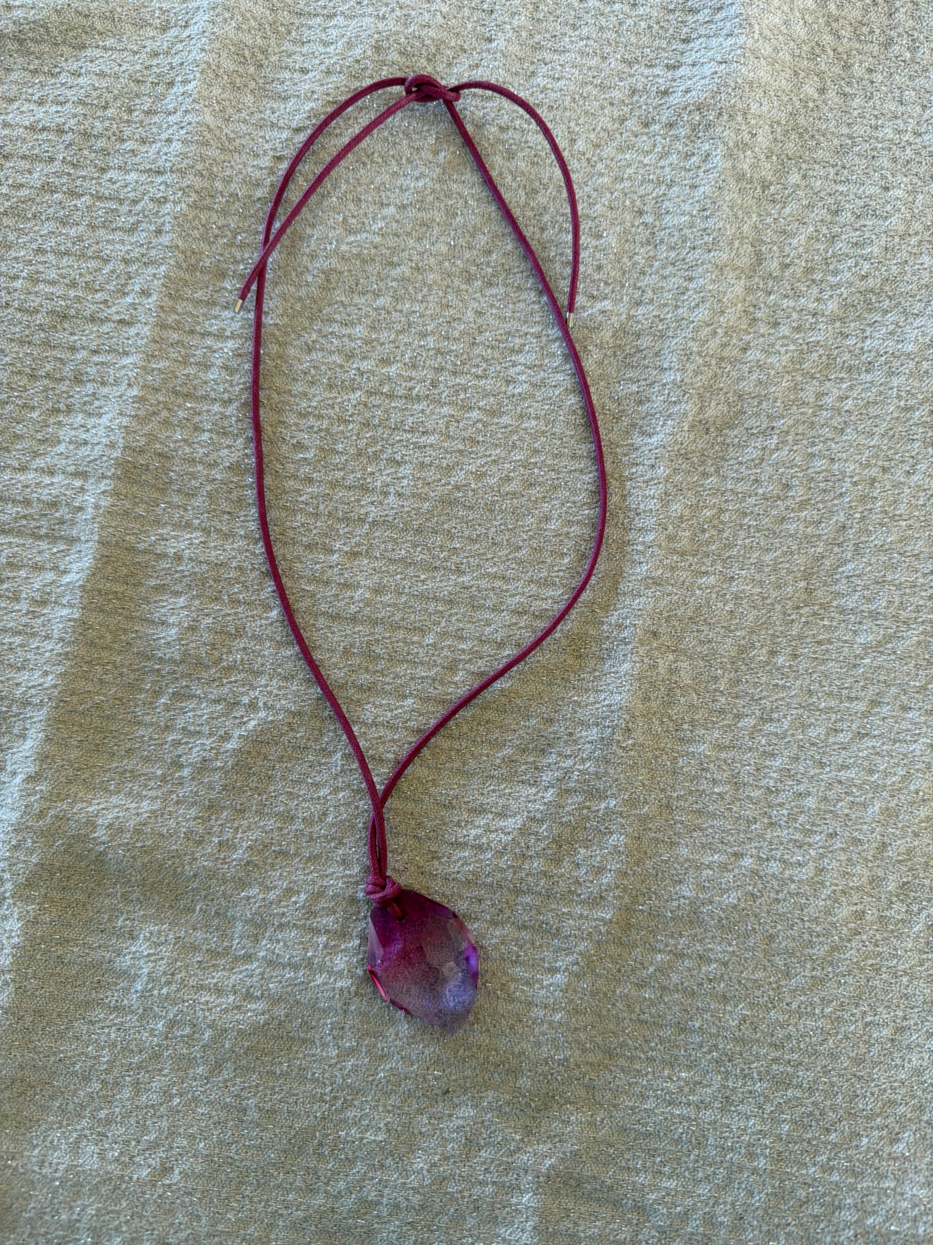 Swarovski AB Pink Pendant