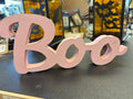 Pink Boo Sign