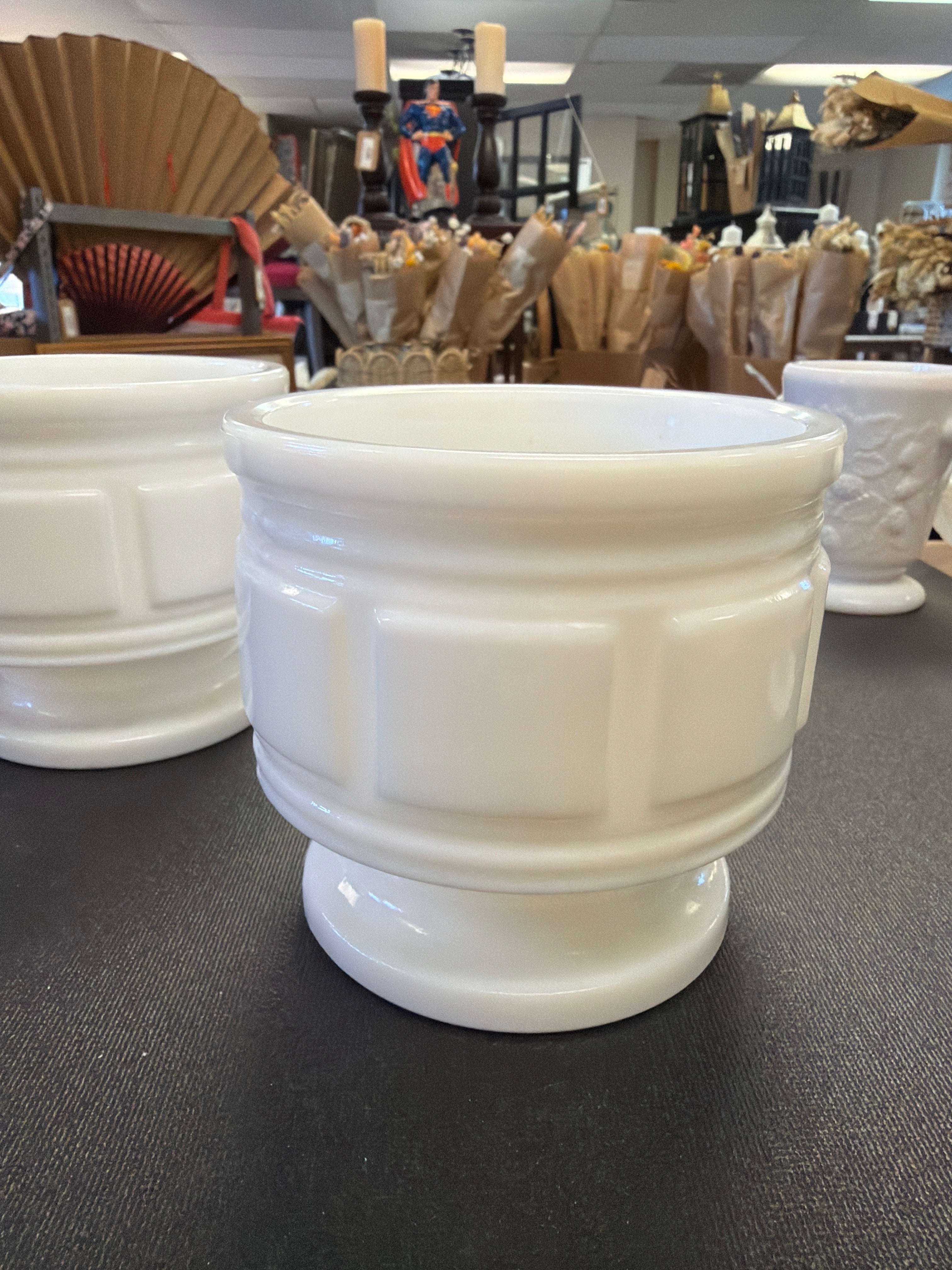 Vintage Randall milk jardiniere