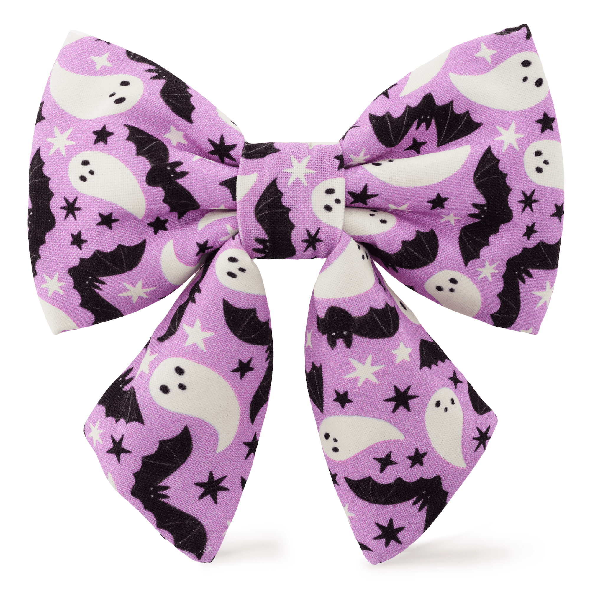 Spooky Season Glow-in-the-Dark Lady Dog Bow: Small