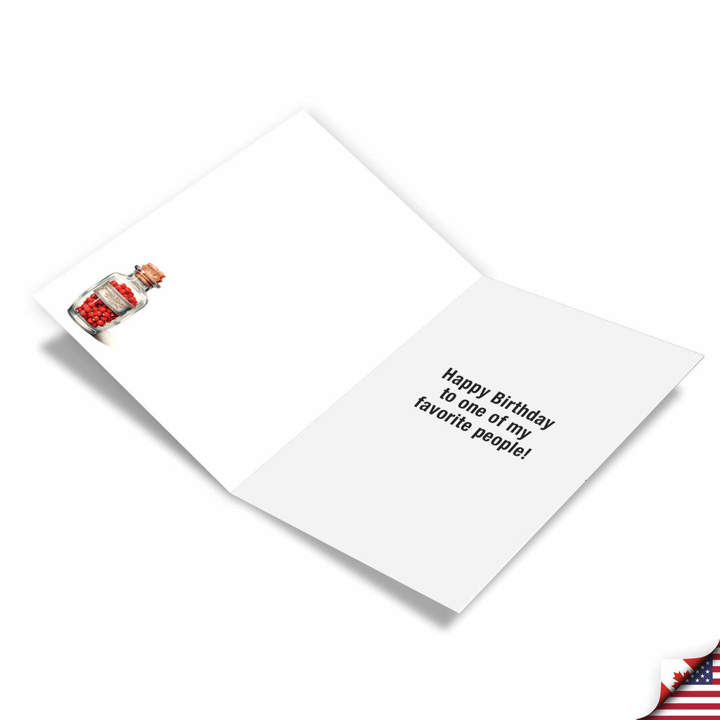 Birthday Card - Favorite Pharmacy (1 Card)