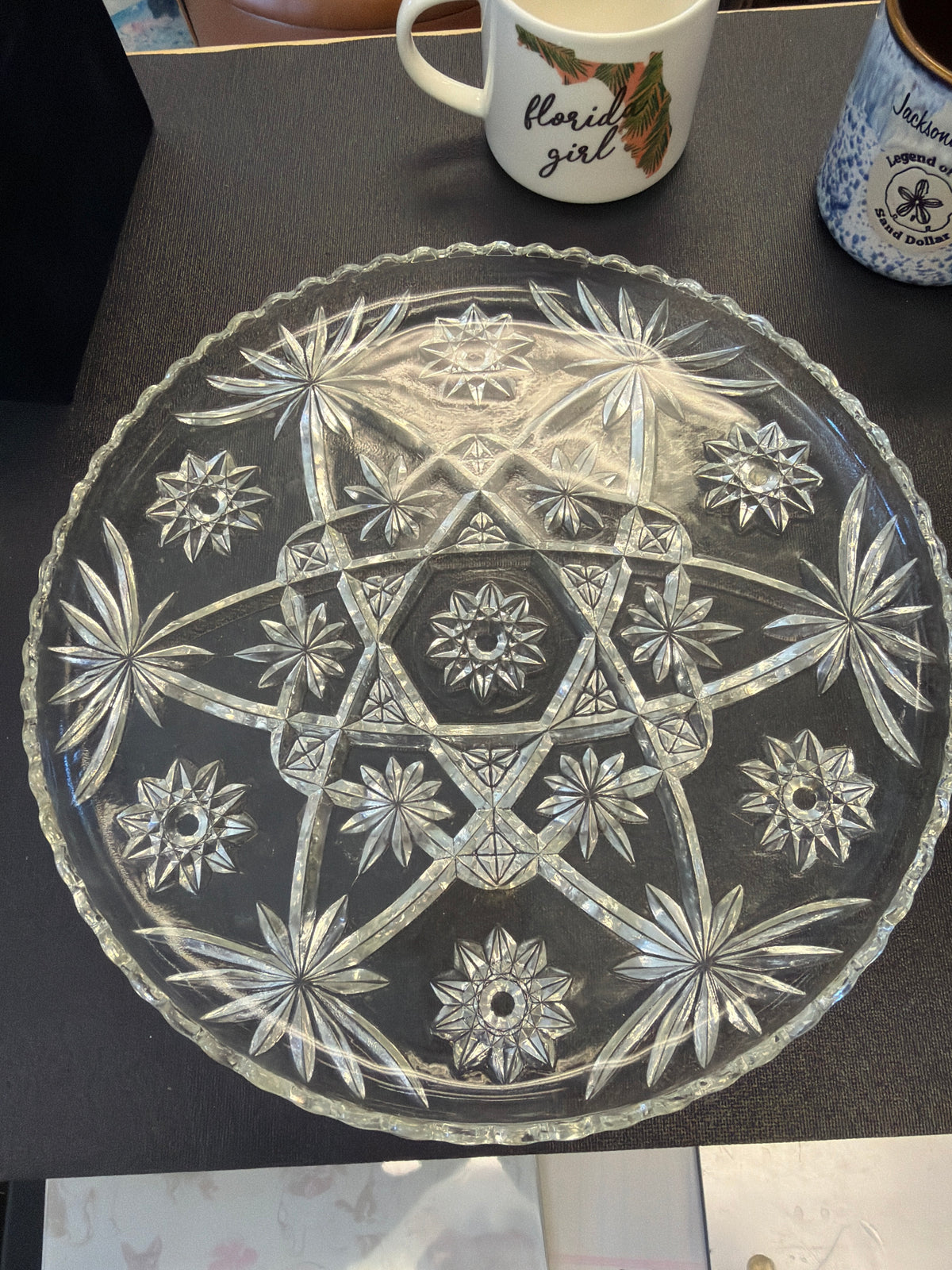 Anchor Hocking EAPC serving platter
