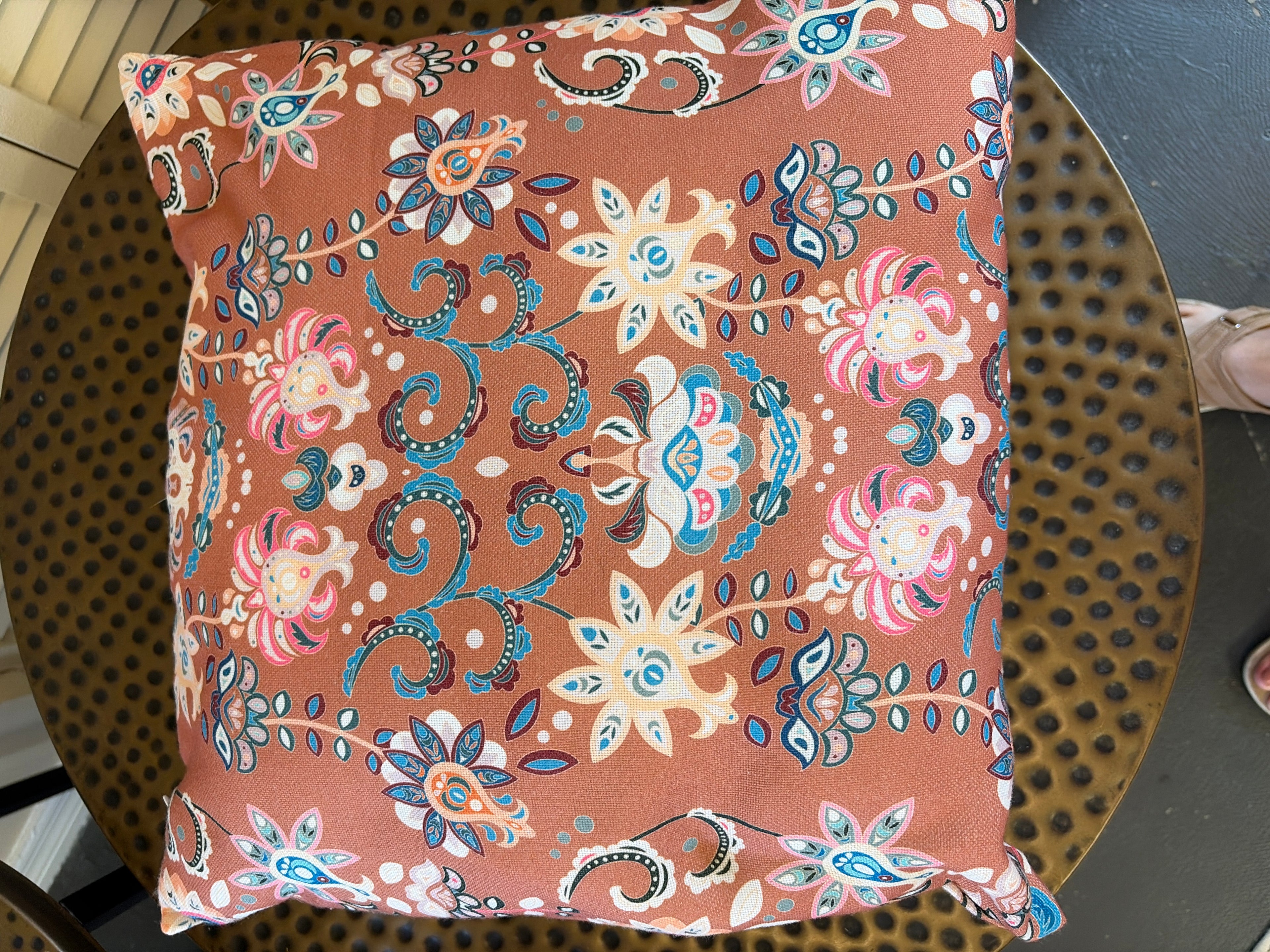 Handmade pillow boho style