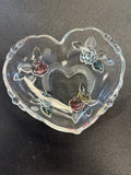 Mikasa Crystal Heart Bowl