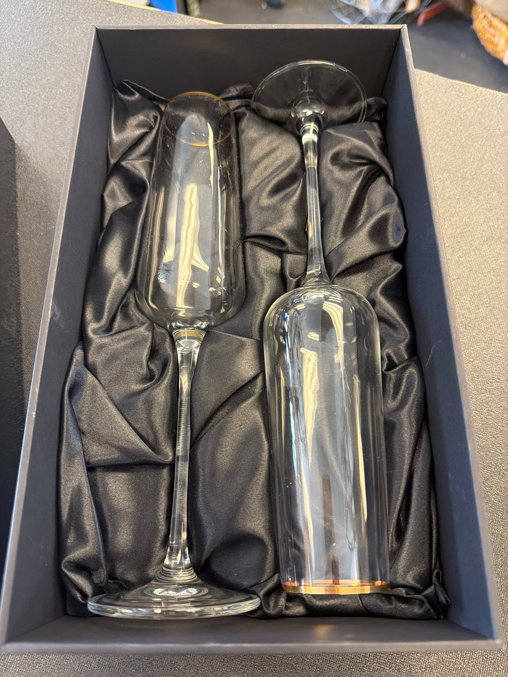 Crystal Champagne Glasses