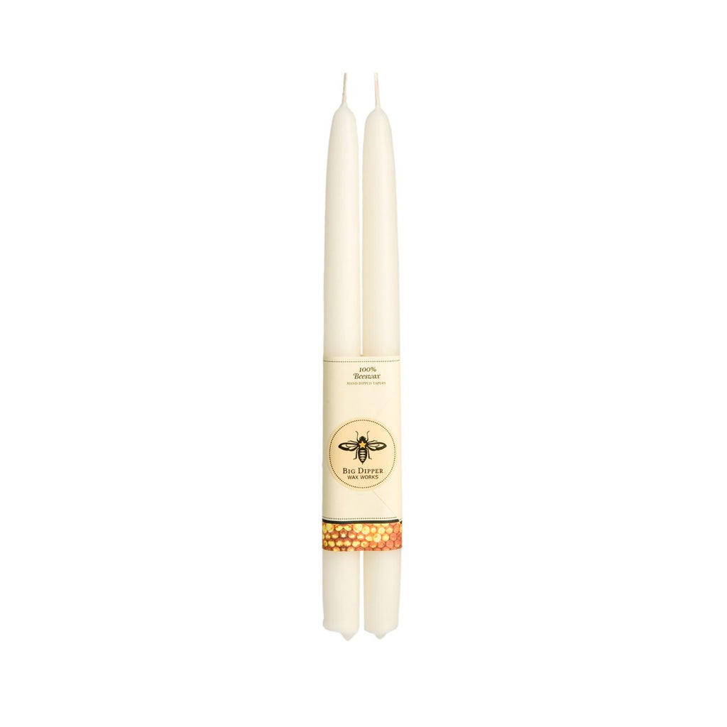 Taper Candles – 100% Pure Beeswax – Hand-Dipped: Sky Blue / Standard (12" x 7/8")