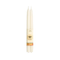 Taper Candles – 100% Pure Beeswax – Hand-Dipped: Ivory / Standard (12" x 7/8")