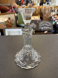 Vintage ABP lead crystal candlestick