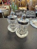 Vintage Fostoria Salt and Pepper Shakers