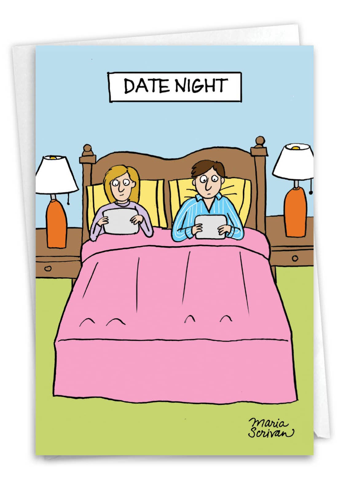 Funny Anniversary Greeting Card - Date Night
