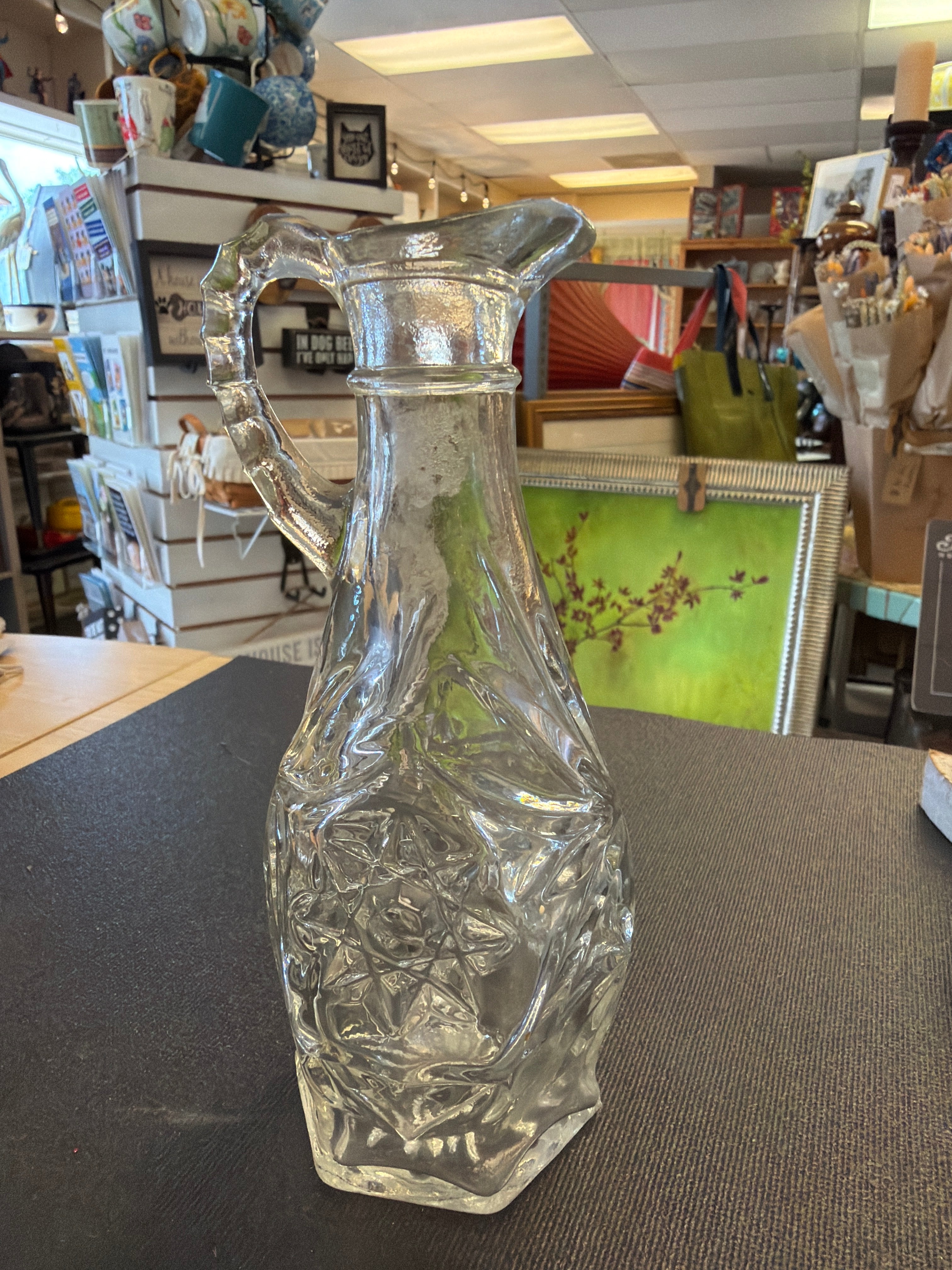 1960s Anchor Hocking oil or vinegar cruet
