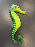Dark green seahorse
