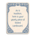 As Is Tradition - Funny Birthday Card