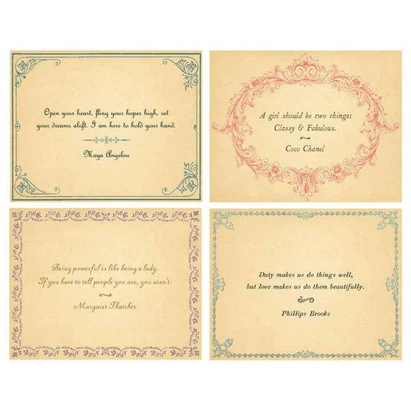 Girls Love Notes- Little Book of Wisdom for Exquisite Ladies