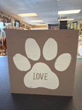 Love Paw sign