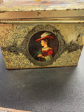 1950s VINTAGE DUTCH ART TIN BOX | Golden Age Painters | Made in Holland