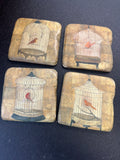 Bird Coasters (set of 4)