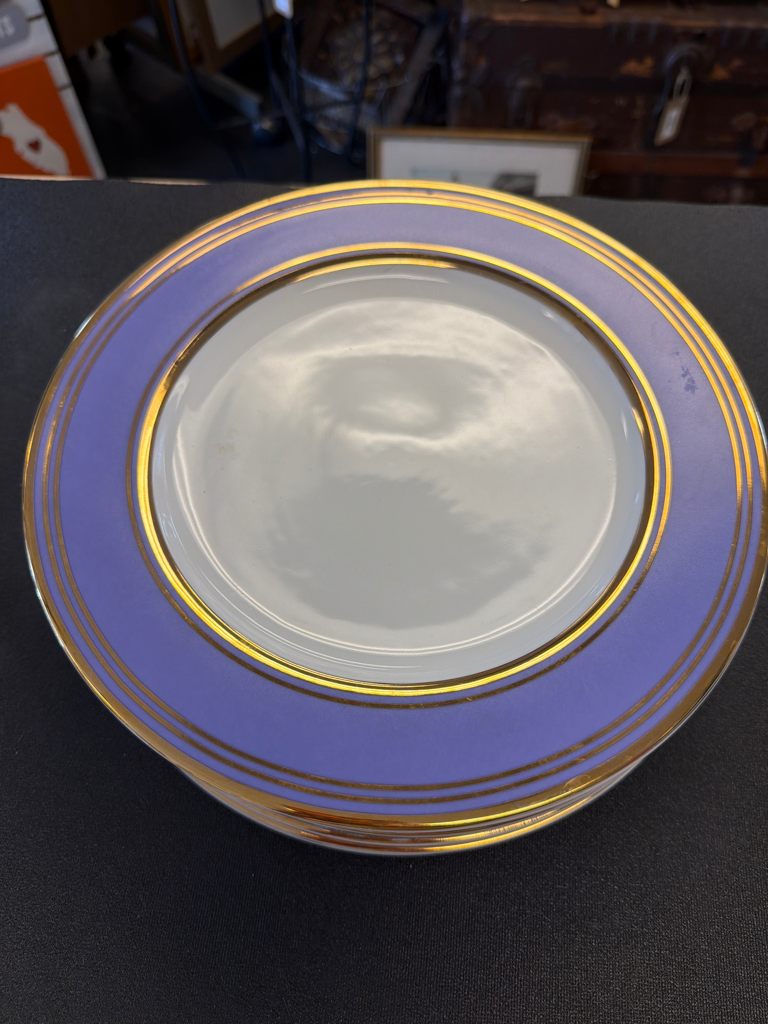 Reichenbach Colour I Flieder porcelain dinner plate