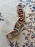 Small wooden chain link
