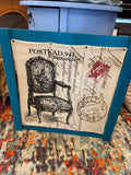 French Postcard Chair