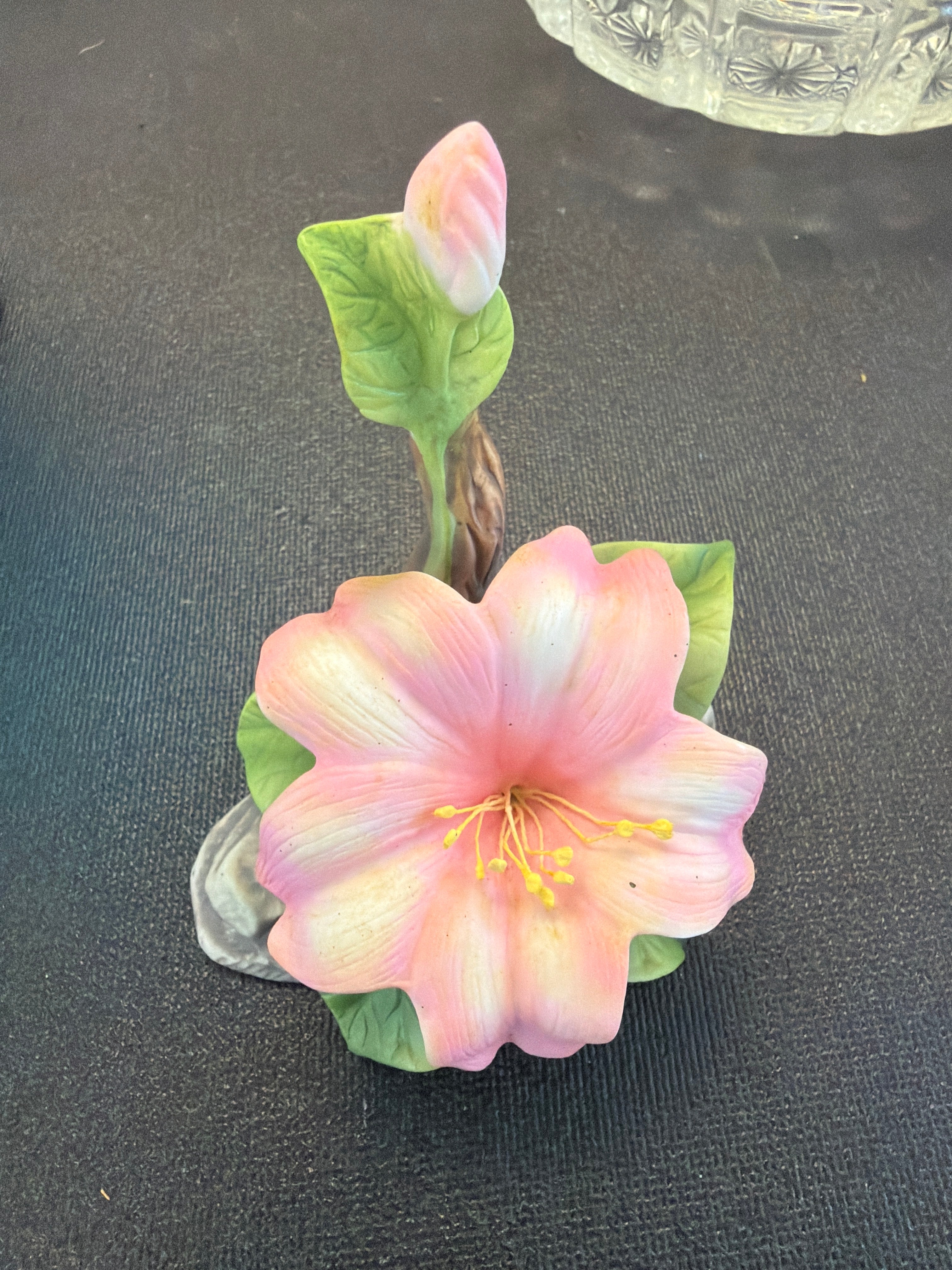 Italian Capodimonte porcelain flower
