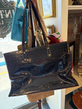Arcadia patent leather tote