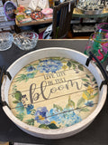 Full Bloom Serving Tray