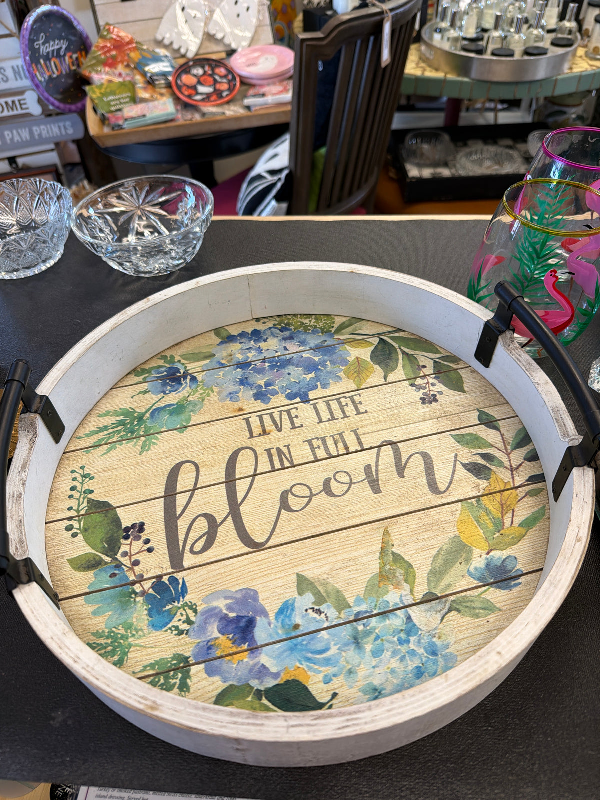 Full Bloom Serving Tray