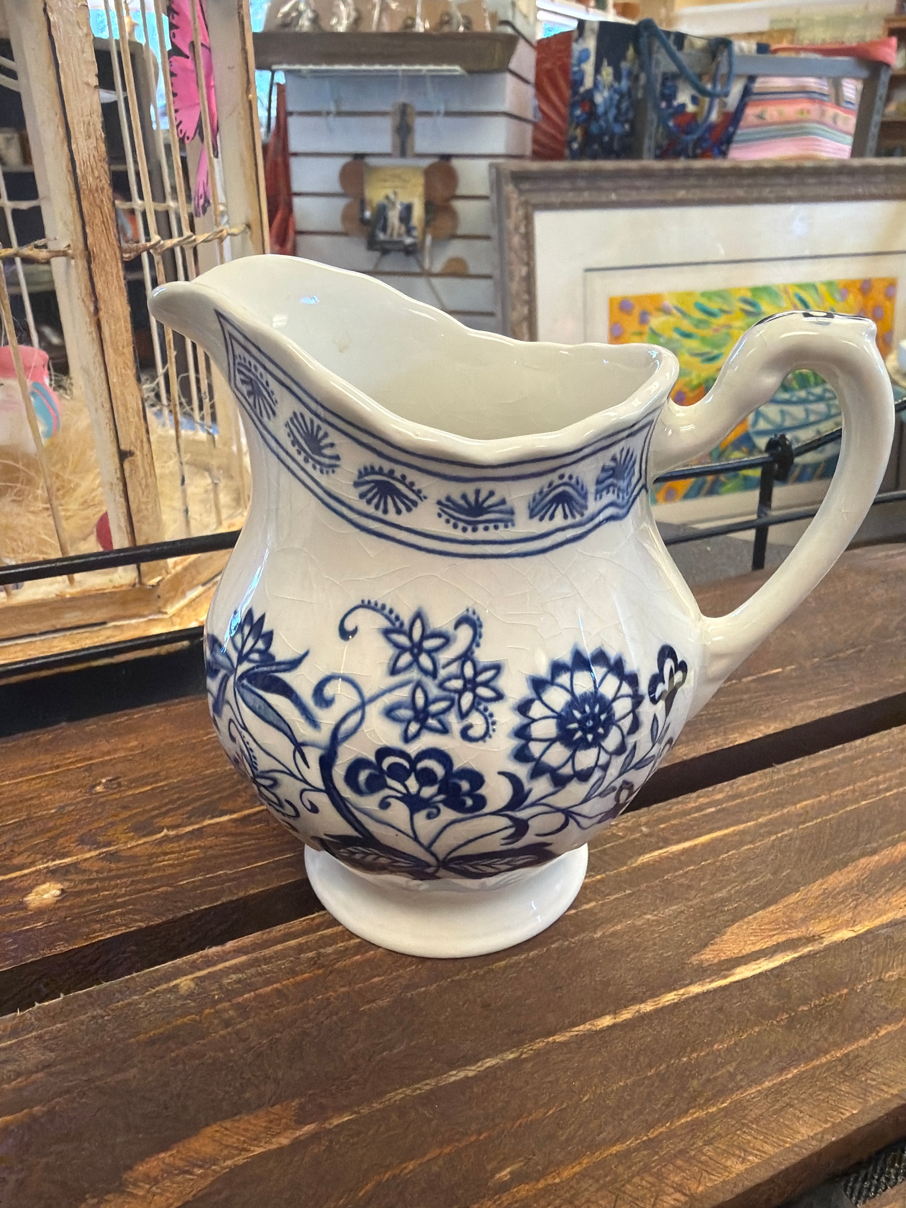 J&G Meakin Blue Nordic Pitcher