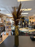 Grass and feather arrangement