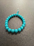 Turquoise bead bracelet
