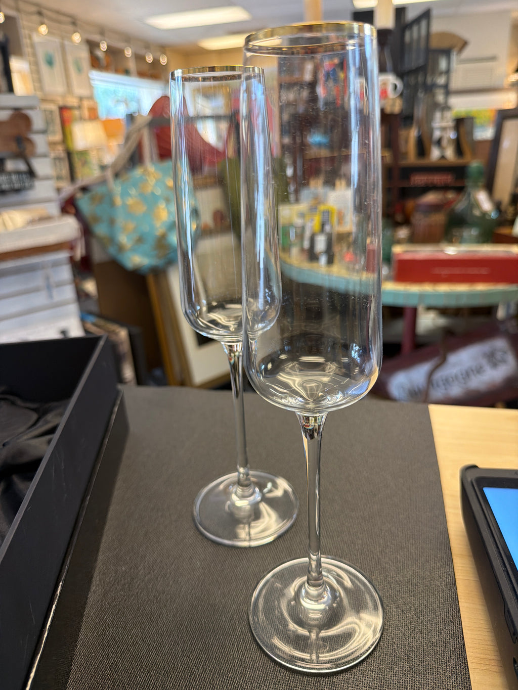 Crystal Champagne Glasses