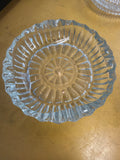 Vintage Pasari clear glass ashtray