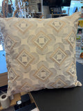 Ivory and Taupe Decorative cushion from AccentInterior Style