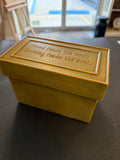 Vintage recipe box