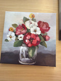 Small floral on canvas