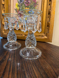 Indiana Glass Candlesticks (2)