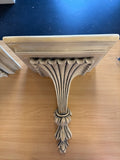 French architecture painted shelves