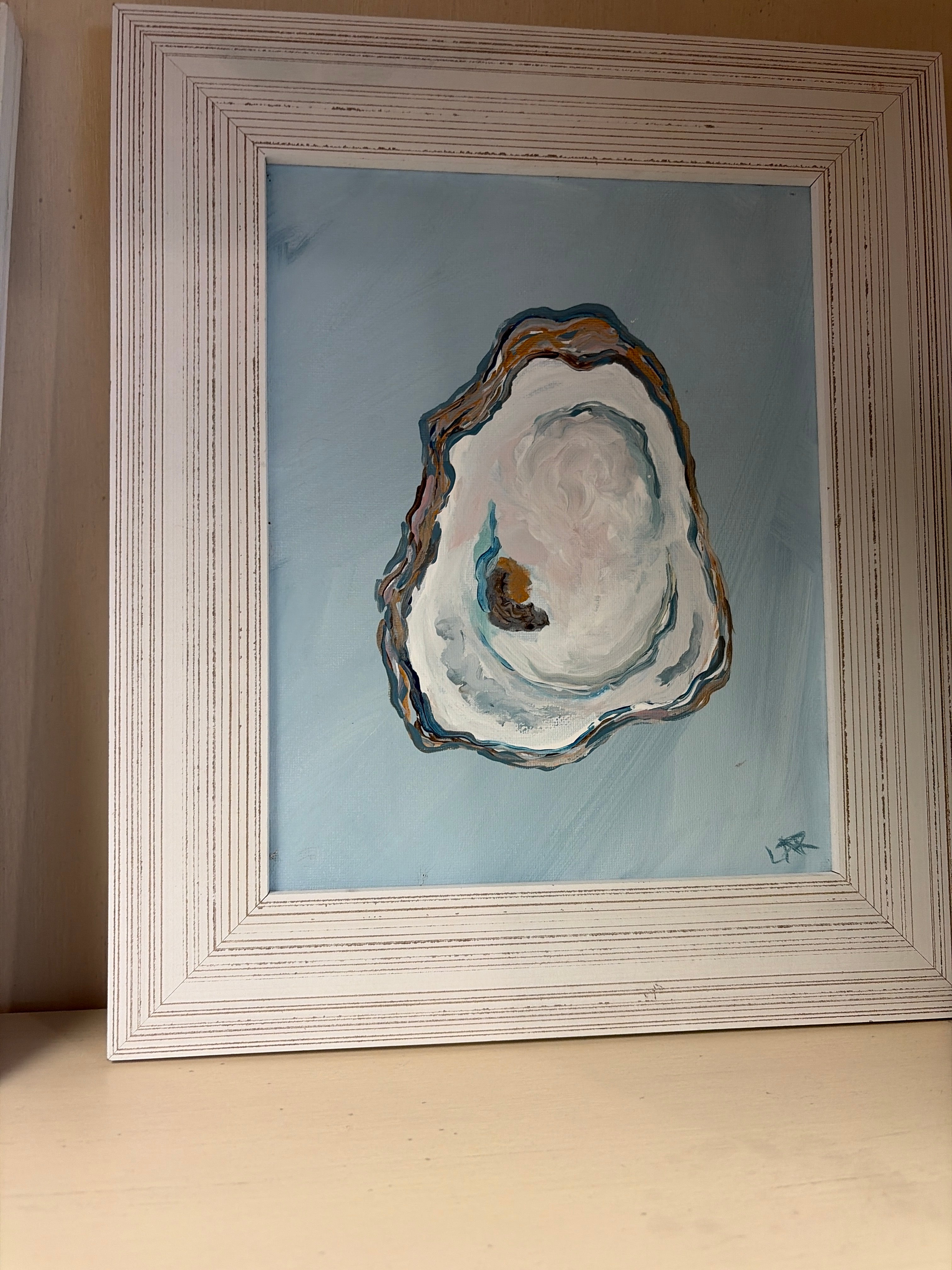 Coastal Art - small white