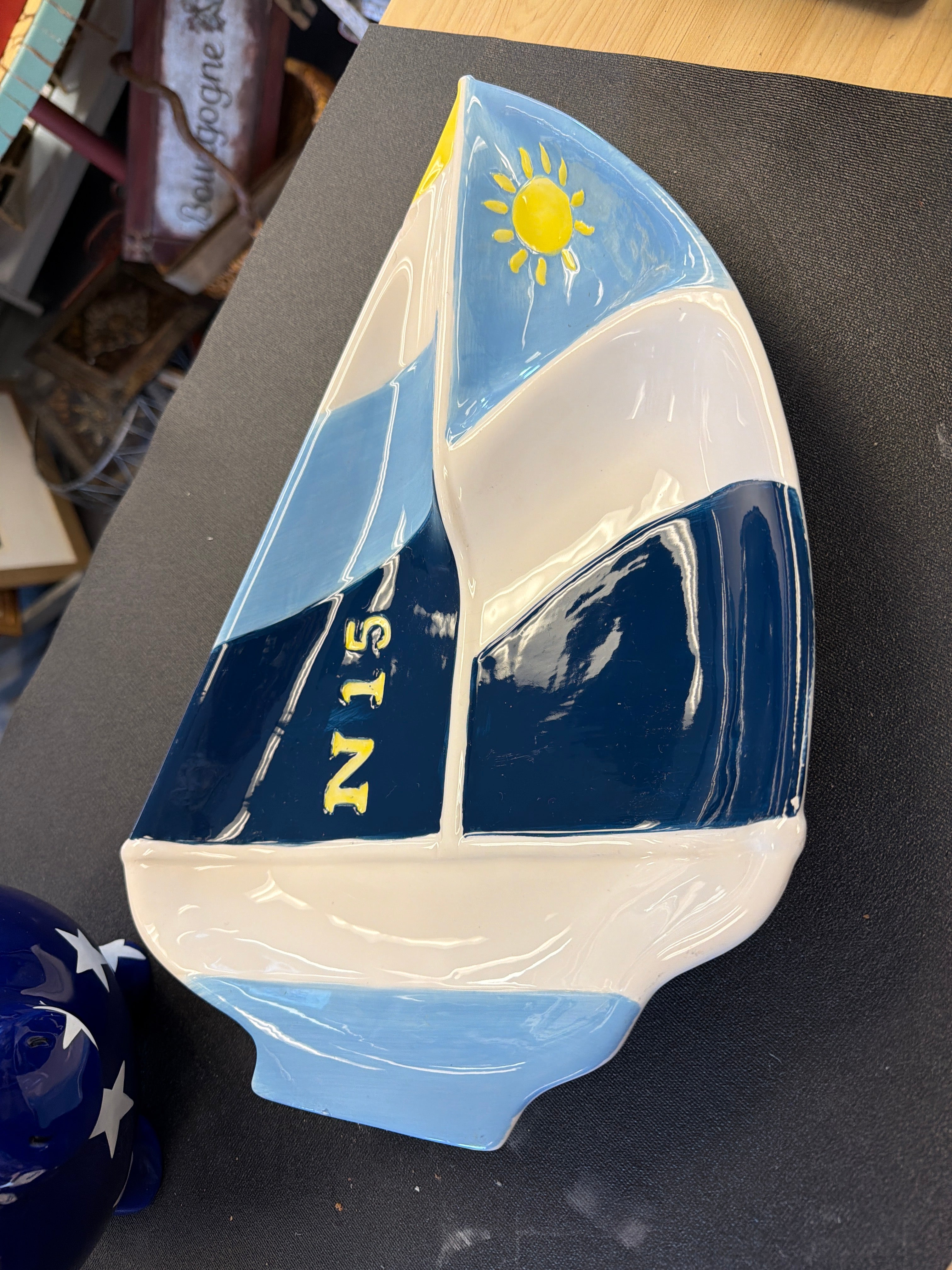 Sailboat Serving Platter
