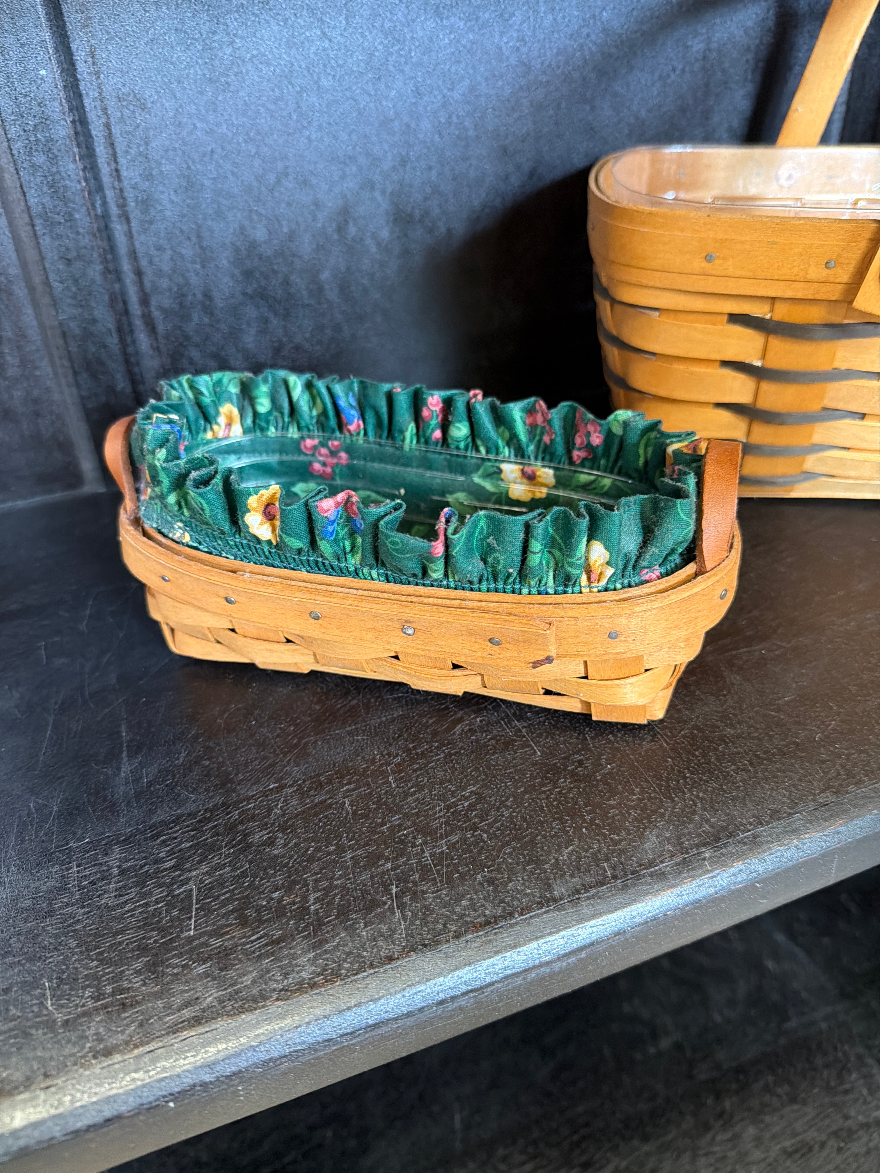 Longaberger small oval basket