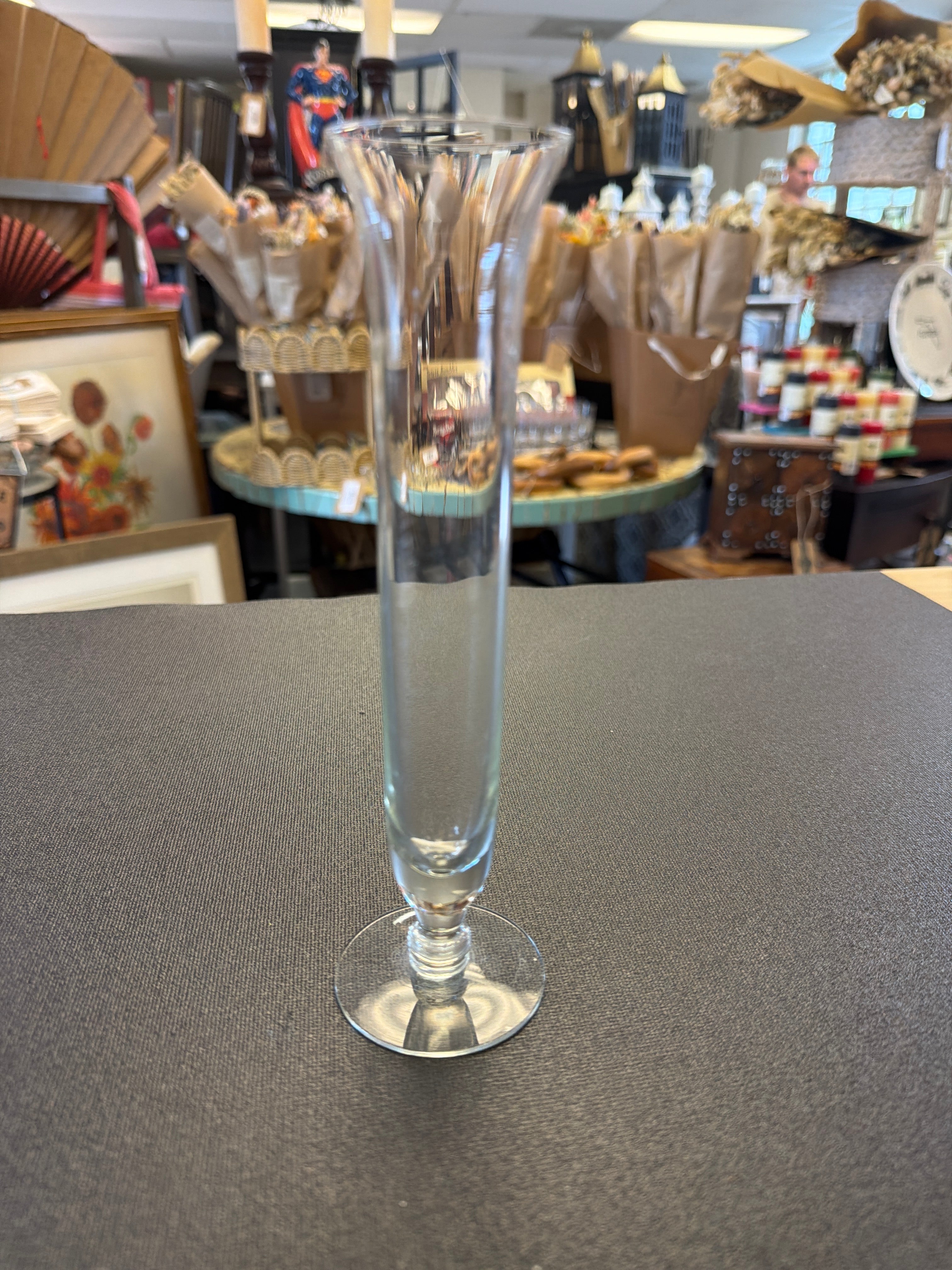 Clear Bud Vase