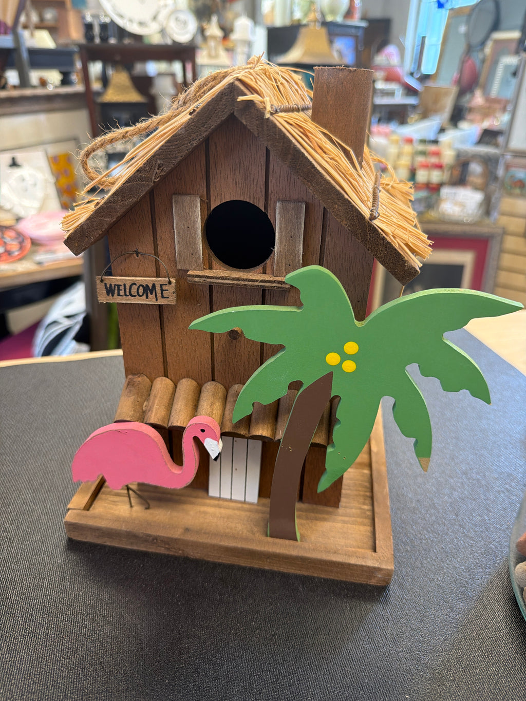 Flamingo Bird House