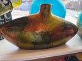 Green and gold vase