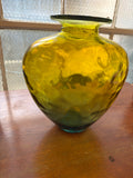 Spanish glass vase