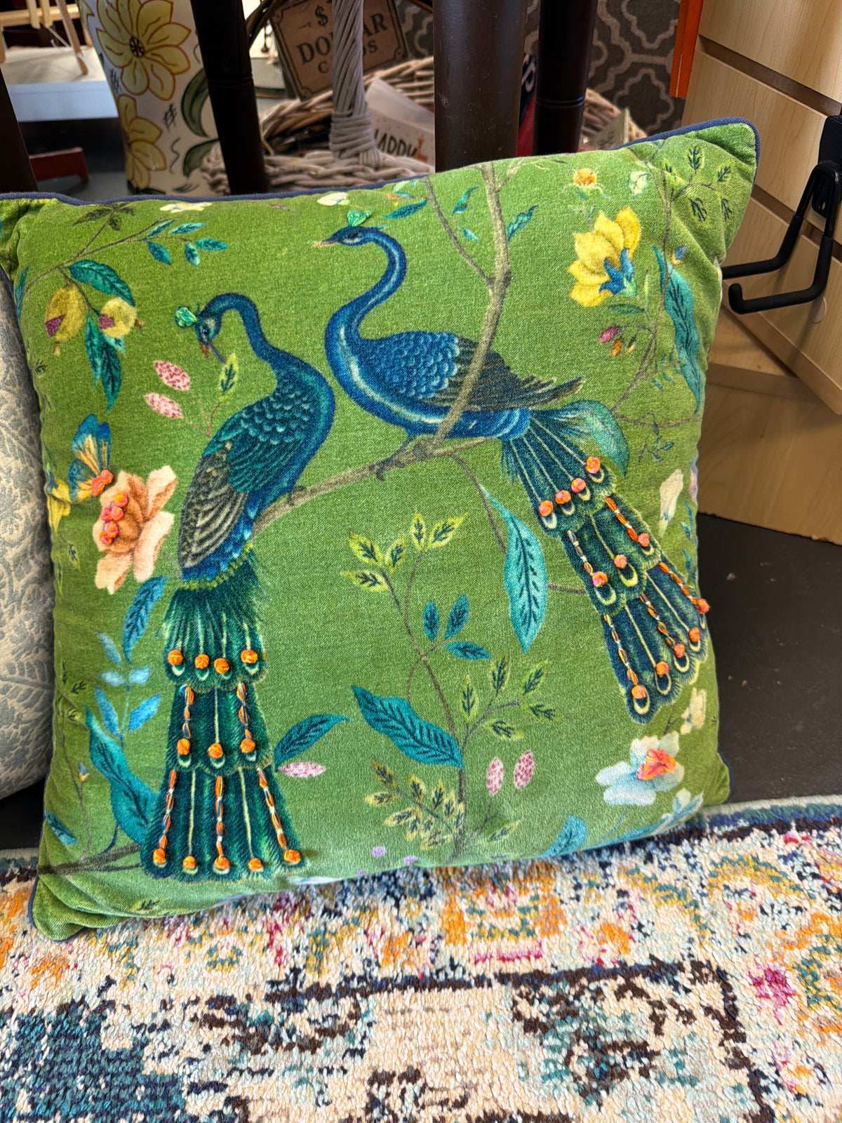 Peacock Pillow