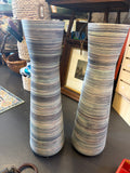 Blue and White Floor Vase