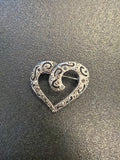 Heart Brooch