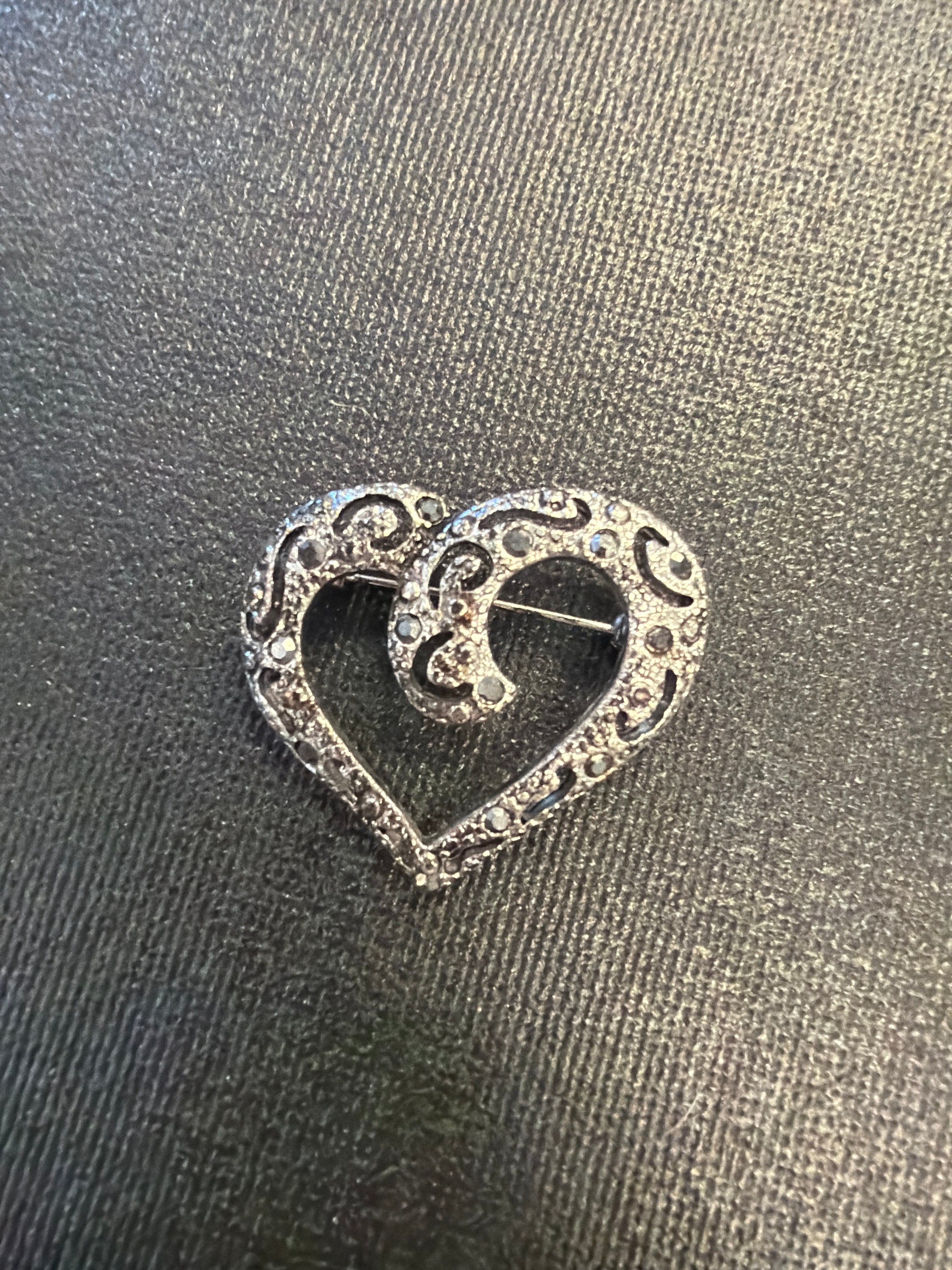 Heart Brooch